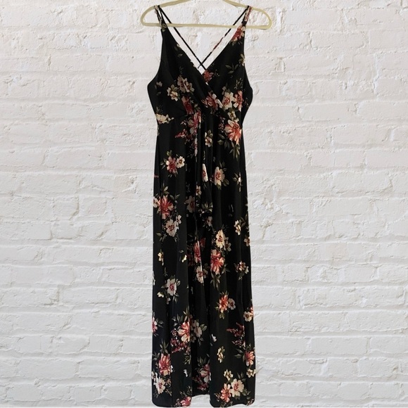 Francesca’s Miami Romper Maxi Dress size M - Picture 1 of 5
